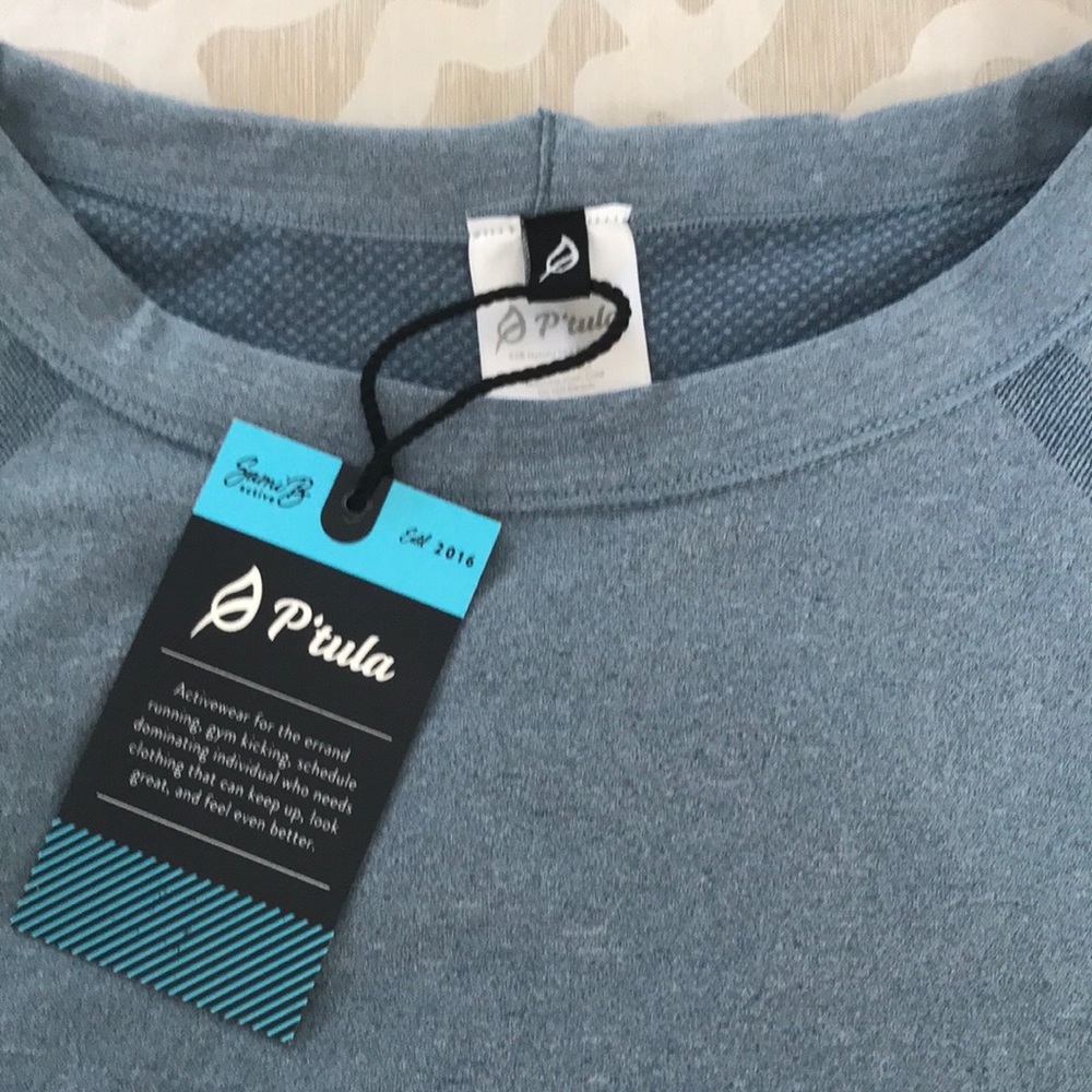 P’tula Invigorate Seamless Crop Top - NWT - Picture 4 of 8